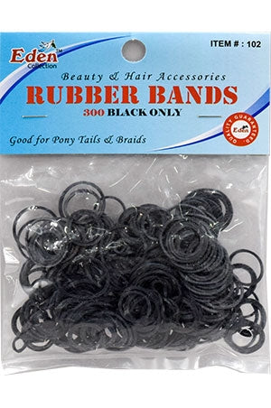 EDEN Rubber Band 300 Pcs 3 Sizes